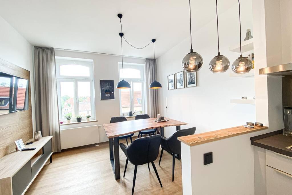 Luxus-Apartment In Leipzig Mit Privat-Parkplatz Ngoại thất bức ảnh