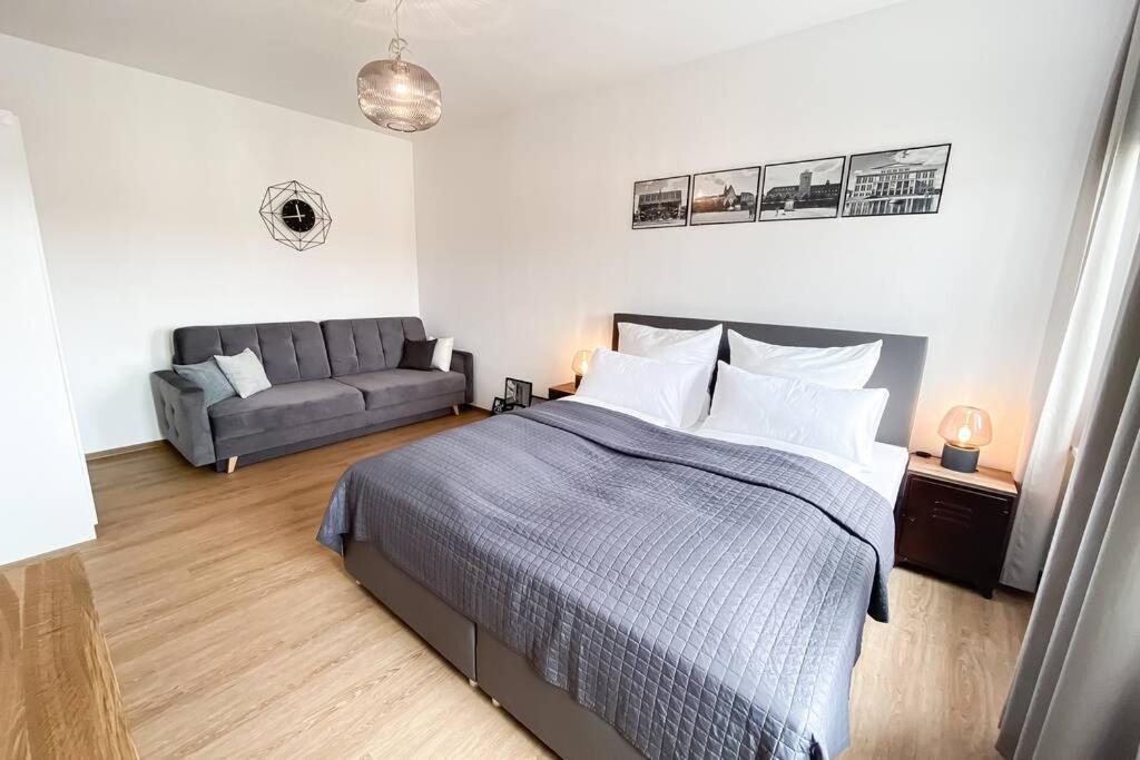 Luxus-Apartment In Leipzig Mit Privat-Parkplatz Ngoại thất bức ảnh