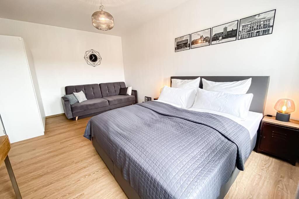 Luxus-Apartment In Leipzig Mit Privat-Parkplatz Ngoại thất bức ảnh