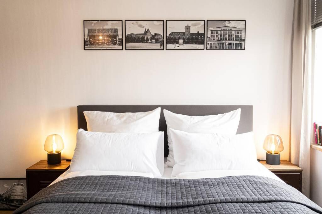 Luxus-Apartment In Leipzig Mit Privat-Parkplatz Ngoại thất bức ảnh