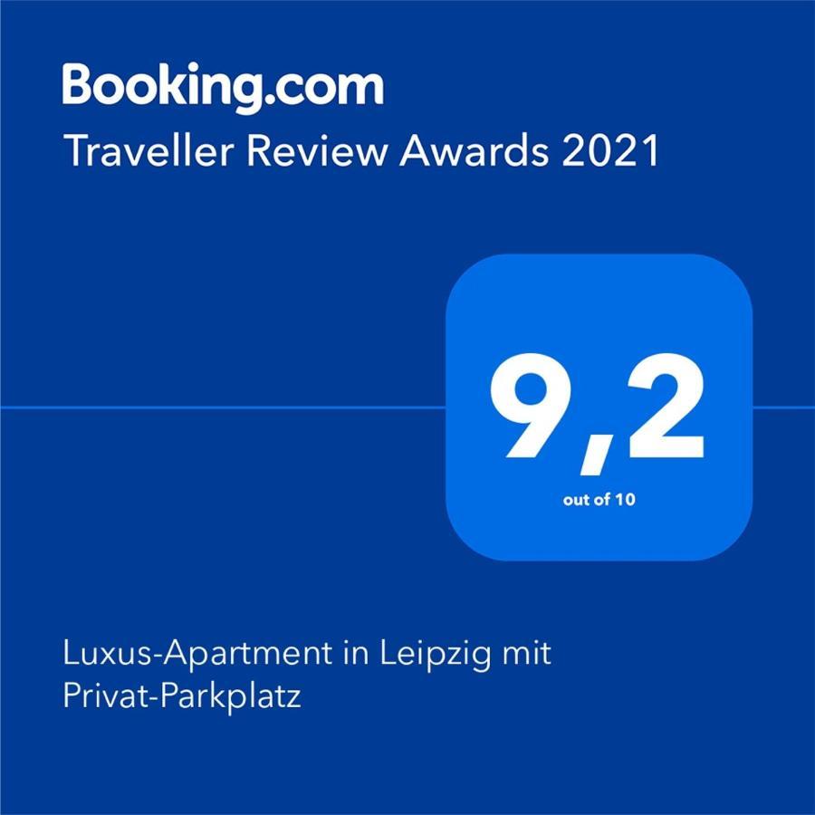 Luxus-Apartment In Leipzig Mit Privat-Parkplatz Ngoại thất bức ảnh